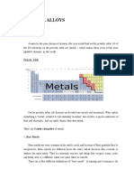 IV. METAL ALLOYS: Common Types & Uses