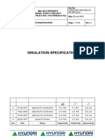  Insulation Specification