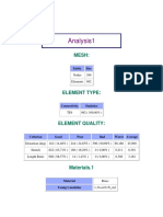 Analysis1: Mesh