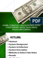 Paper Currency Recognition With Counterfeit Detection Using Image Processing