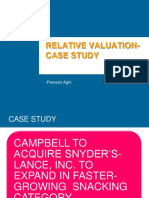 Relative Valuation CASE STUDY