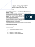 Gobierno Regional Arequipa - ARMA competencias y estructura