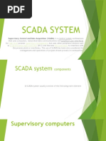 Scada System: Supervisory Control and Data Acquisition (SCADA) Is A Control System Architecture