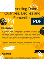 Segmenting Data: Quartiles, Deciles and Percentiles