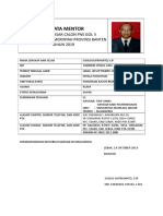 Biodata Mentor