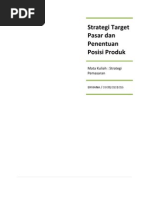 Download Strategi Target Pasar Dan Penentuan Posisi Produk by verviana SN43410576 doc pdf