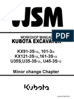 Kubota V Manual 91 3 101 3 121 3 161 3 U35 3 U45 3 PDF