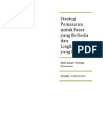 Strategi Pemasaran Utk Pasar Yg Berbeda Dan Lingkungan Yg Bersaing