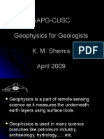 Geophysics For Geologists