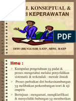 TEORI DAN MODEL KEPERAWATAN