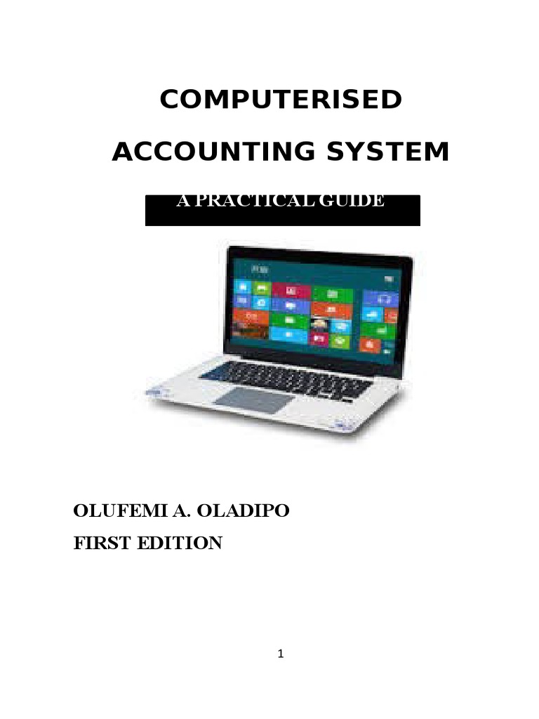 Computerised Accounting System: A Practical Guide | PDF | Gratitude ...
