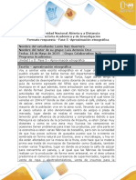 Fase 5 - Aproximación Etnográfica Lenin Saiz Guerrero