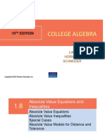 College algebra absolute value equations and inequalities