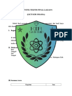 Contoh Petunjuk Teknis Final Lakas#1