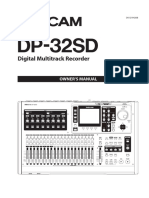 DP-32SD: Digital Multitrack Recorder