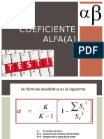 Coeficiente Alfa