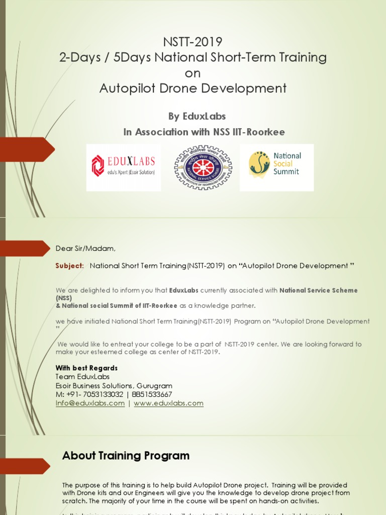 Auto Pilot QuadCopter Training.01 | PDF | Unmanned Aerial Vehicle ...