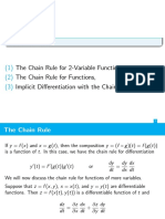 Section 11.5: The Chain Rule