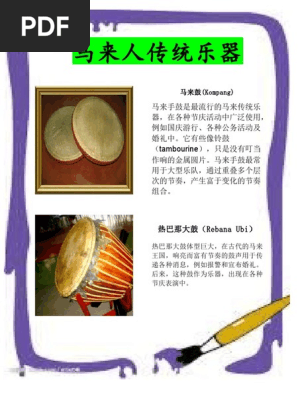 马来人传统乐器 Doc