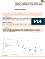 Concerns over exuberant Indian equity market rally and deteriorating business fundamentals