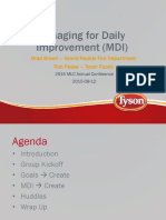 Managing For Daily Improvement Example PDF