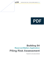 Piling Risk Assessment: Building S4