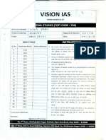 Upsc Topper Answersheet