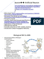 Biological Neuron Artificial Neuron