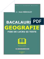 Bacalaureat. Geografie. Fise de Lucru Si PDF