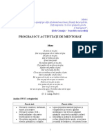 Program Cu Activ de Mentor