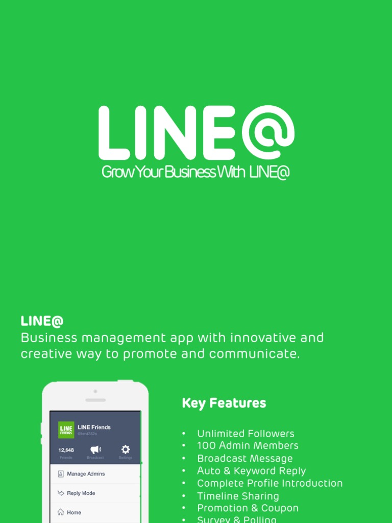 Line Untuk Jualan UKM | PDF