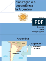 Idependência Da Argentina