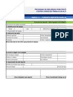 Anexo 8 - Formato Reporte Daño de Equipos