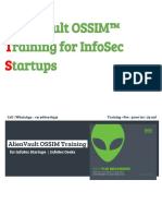 AlienVault OSSIM Training For InfoSec Startups