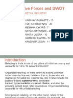 Porter's Five Forces and SWOT: Retail Industry