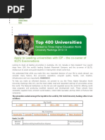 IDP Top 400 Universities