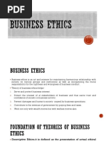 Business Ethics Theory