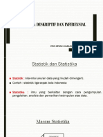 Materi Biostatistika Deskriptif Dan Inferensial Pertemuan 1-3 PDF