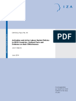 Activation and Active Labour Market Policies in OECD Countries: Stylized Facts and Evidence On Their Effectiveness