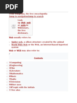 web