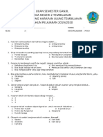 Soal Semester 1 Kelas X Kwu