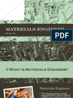 Materials Engineer Job Scope and Responsibilities