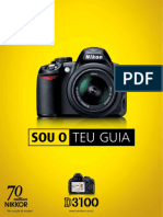 Folheto - Brochura Nikon D3100