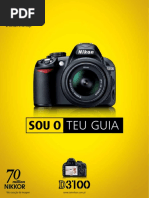 Folheto - Brochura Nikon D3100