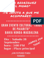 Fiesta de La Comunidad Por El Fin Del Verano PDF