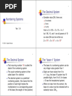 1 Numbering Systems