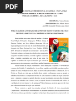 Análise Do Livro Didático