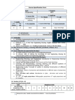 CE210-CED - Course Spec Form
