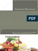 Analisis Makanan
