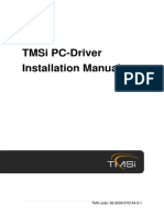 TMSi PC-Driver Installation Manual